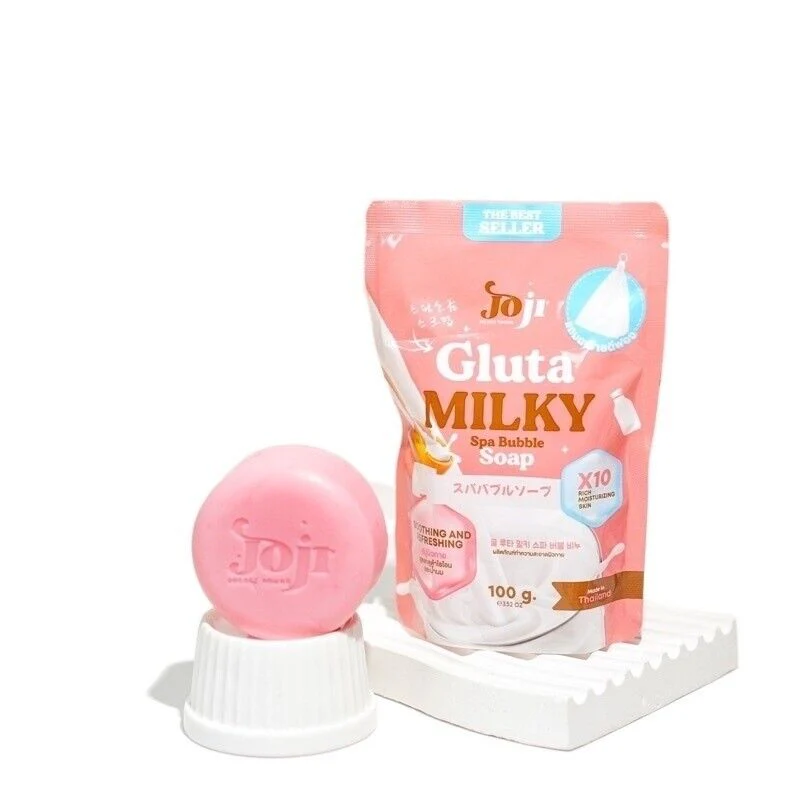 Joji Gluta Milky Spa Bubble Soap (100g)