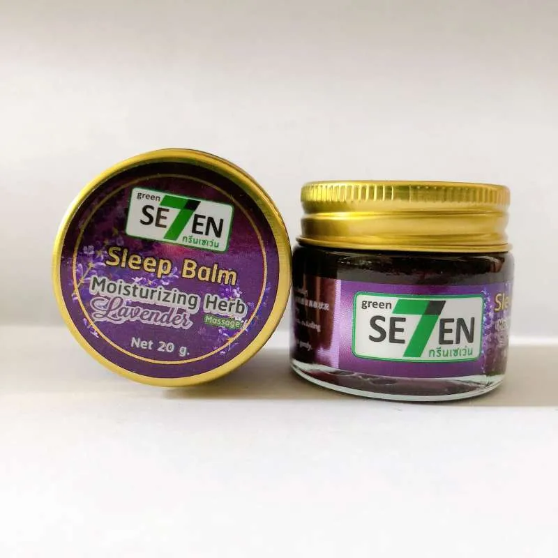 Green Se7en Sleep Balm Lavender Moisturizing Herb Massage (20g)