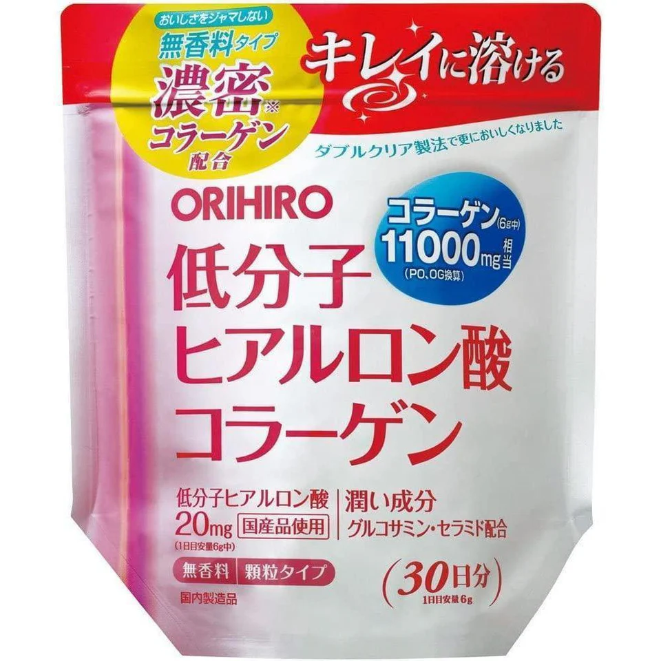 Orihiro Hyaluronic Acid Collagen Powder (180g)