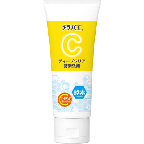 [JP033] Rohto Mentholatum - Melano CC Vitamin C Deep Clear Enzyme Face Wash (130g)