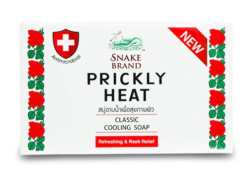 [TH042] Snake Brand Prickly Heat Classic Cooling Soap (100g)