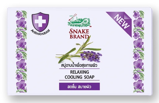 [TH043] Snake Brand Relaxing Cooling Soap (100g)